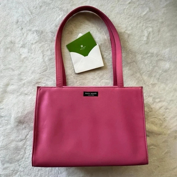kate spade Handbags - kate spade Y2K Pink Shoulder Bag, Nylon Shoulder Bag